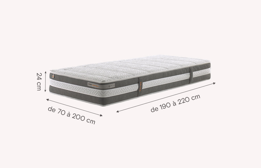 Matelas GELTEX WELLNESS Confort Medium-1