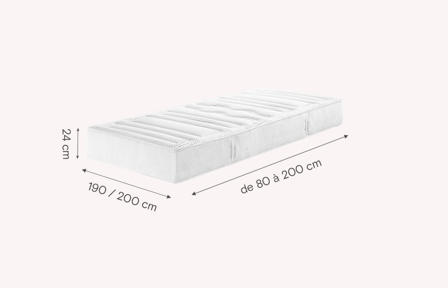 Matelas VERSA 24 LATEX Confort Soft-1