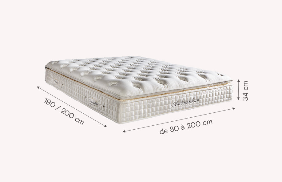 Matelas AMBASSADEUR Confort Medium-1